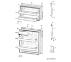 GE GTK17JCD4RBS doors diagram