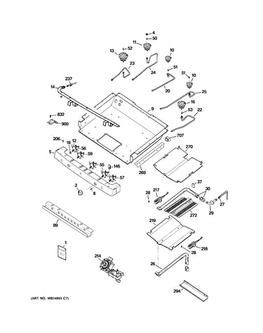 Gas & burner parts
