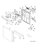 Escutcheon & door assembly