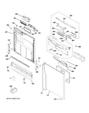 Escutcheon & door assembly