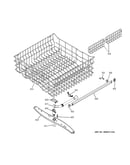 Upper rack assembly