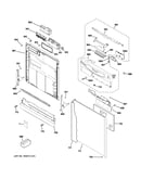 Escutcheon & door assembly