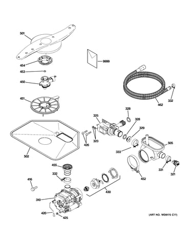 Motor-pump mechanism