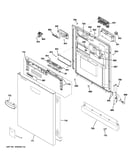 Escutcheon & door assembly