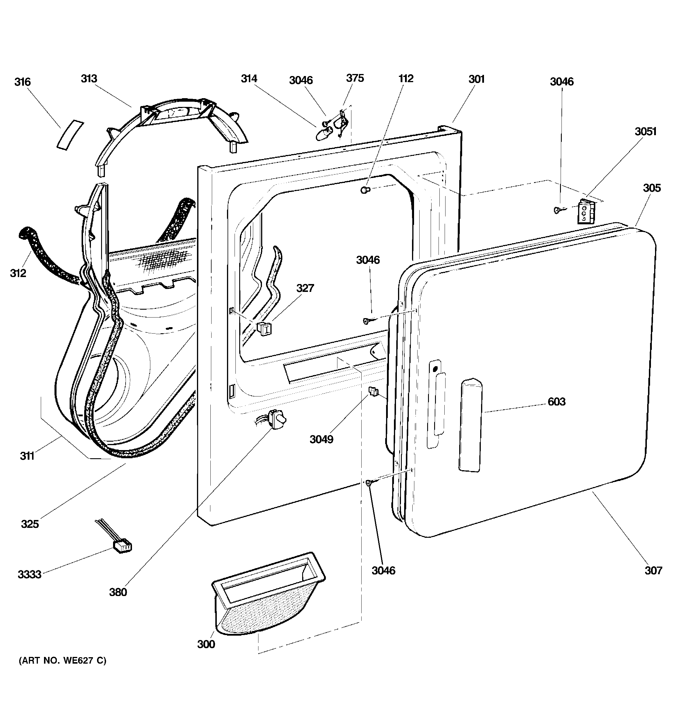 FRONT PANEL & DOOR