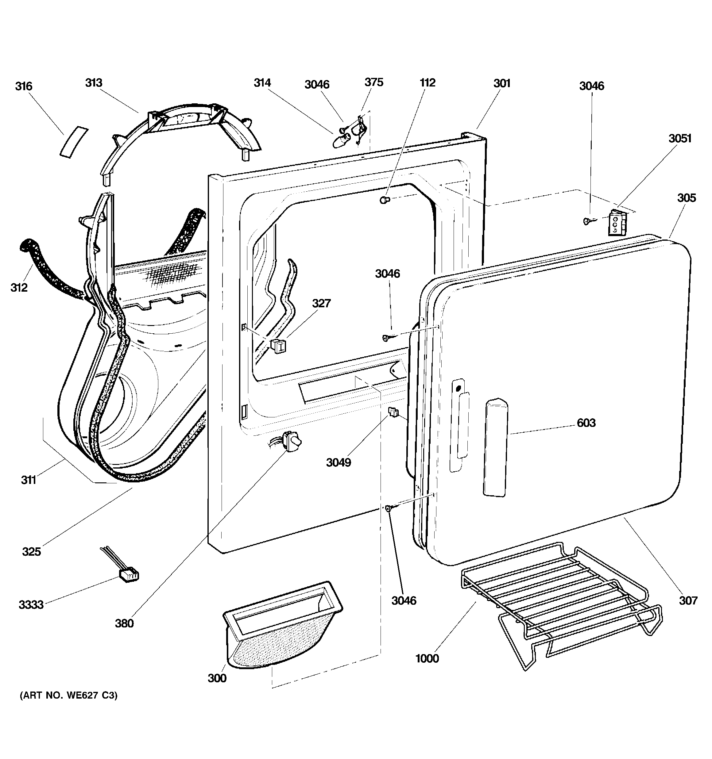 FRONT PANEL & DOOR