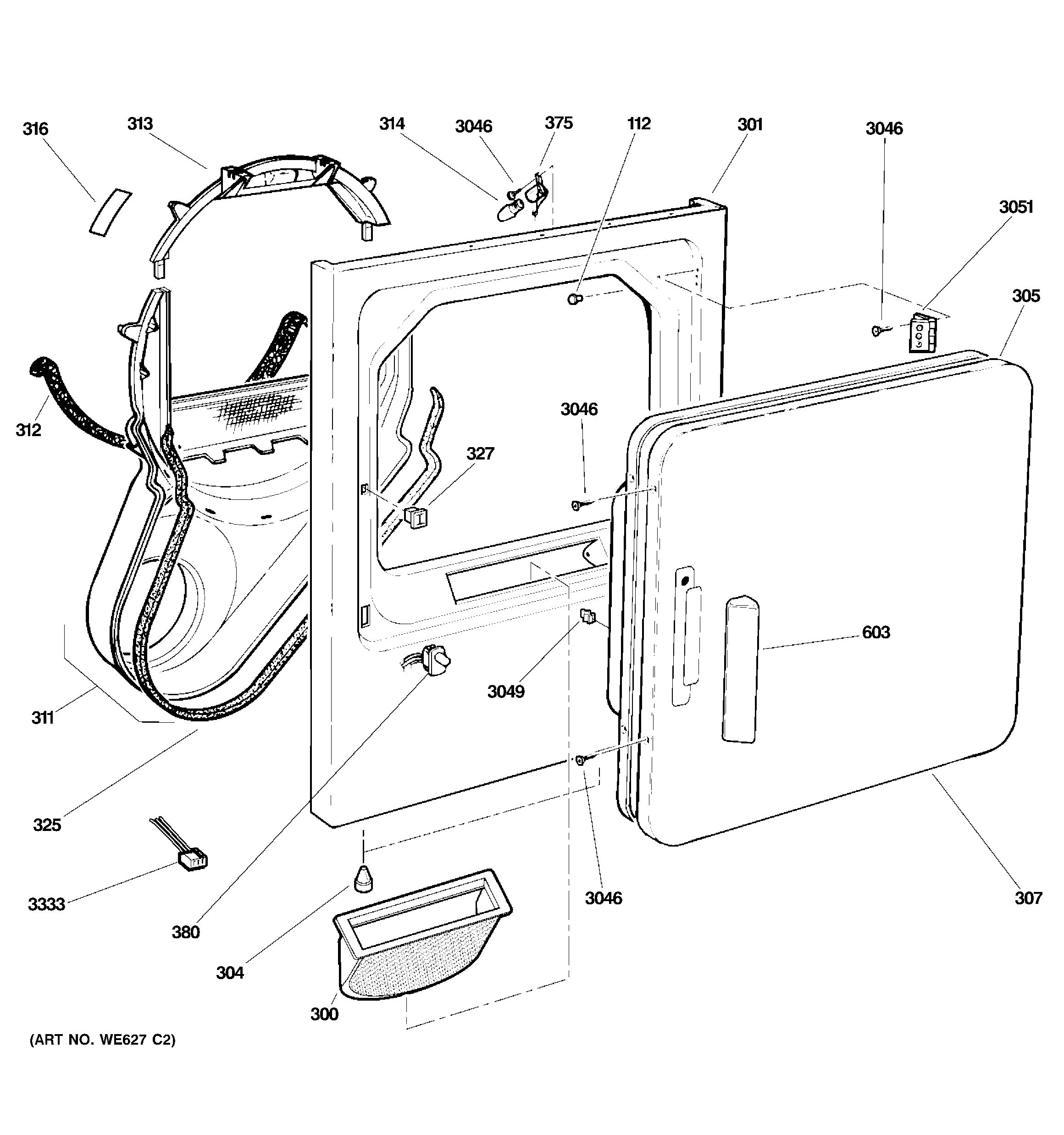 FRONT PANEL & DOOR