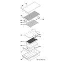 GE ZGU486LRP5SS grill assembly diagram