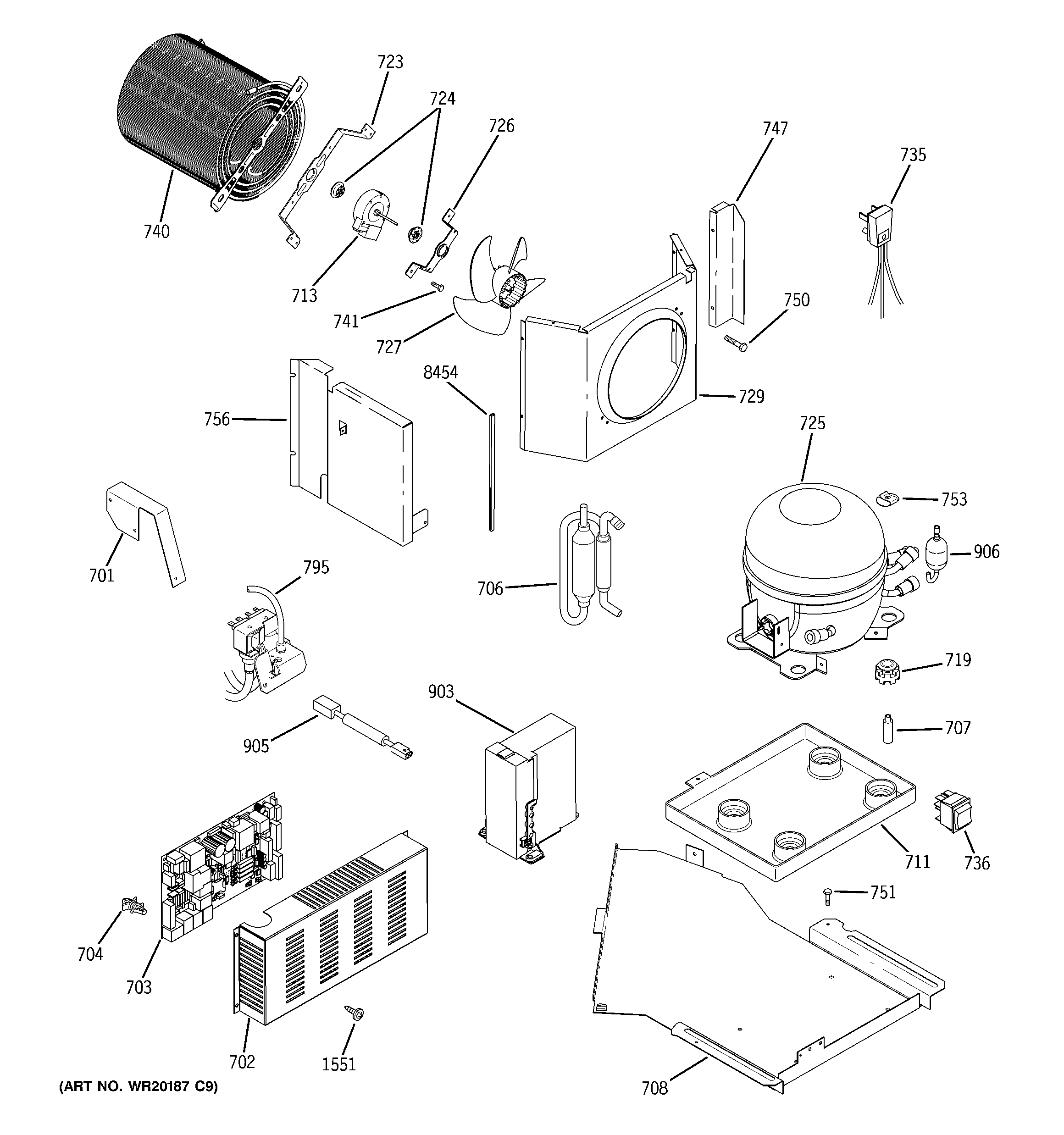 Sealed system & mother board