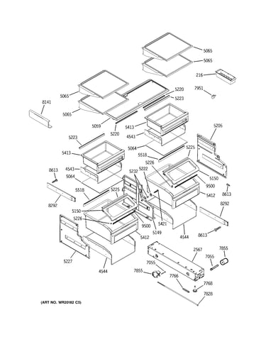 Shelves & drawers