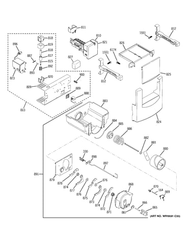 Ice maker & dispenser