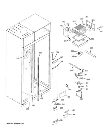 Freezer section