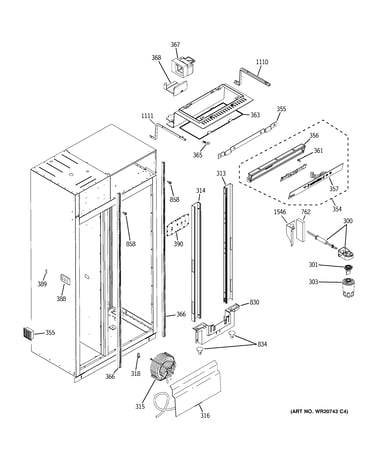 Fresh food section