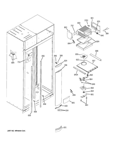 Freezer section