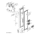 GE RCA24VGBBFSS freezer door diagram