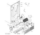 GE RCA24VGBBFSS sealed system & mother board diagram