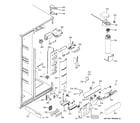 GE RCA24VGBBFSS fresh food section diagram