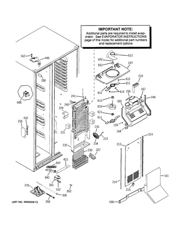 Freezer section