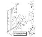 GE RCA25RGBBFSV fresh food section diagram