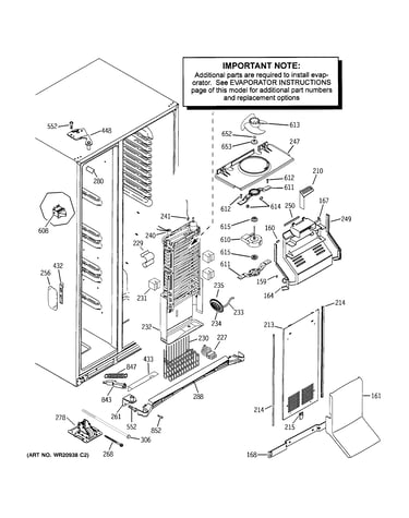 Freezer section