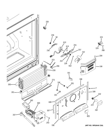 Freezer section
