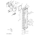 GE GSCS3KGYDFSS freezer door diagram