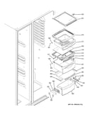 Fresh food shelves