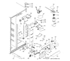 GE PCA23VGXGFSS fresh food section diagram