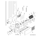 GE PFSS2MJYDSS machine compartment diagram