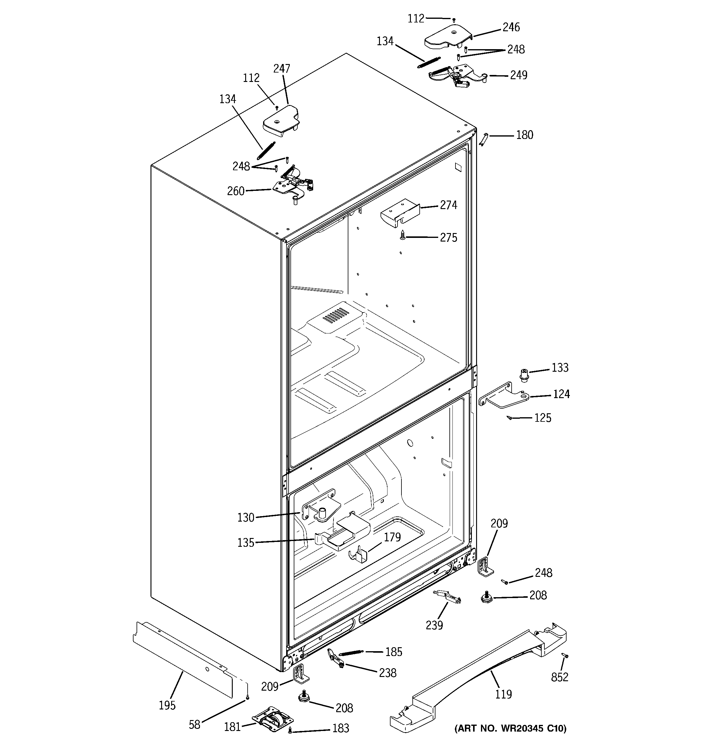 CASE PARTS