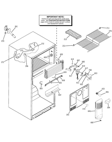 Freezer section
