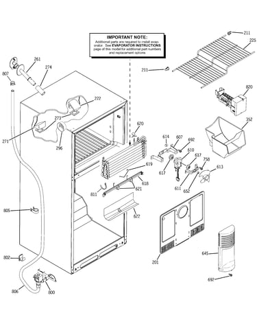 Freezer section