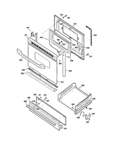 Door & drawer parts