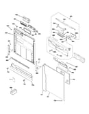 Escutcheon & door assembly