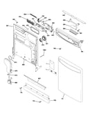 Escutcheon & door assembly