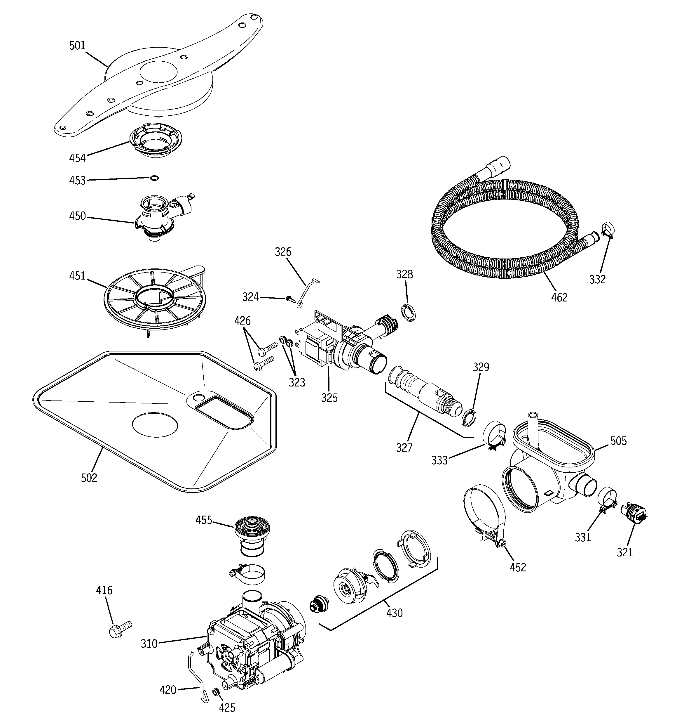 MOTOR-PUMP MECHANISM