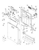 Escutcheon & door assembly