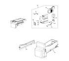 GE PFSF6PKXGWW ice maker & dispenser diagram