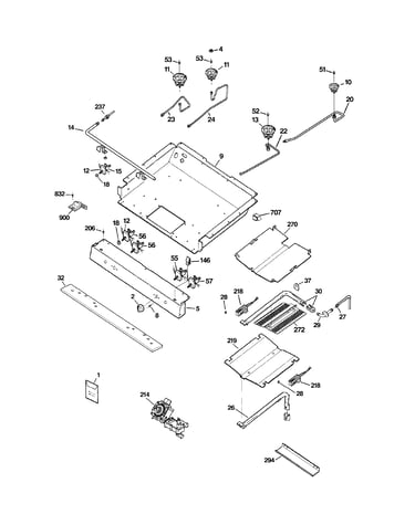 Gas & burner parts