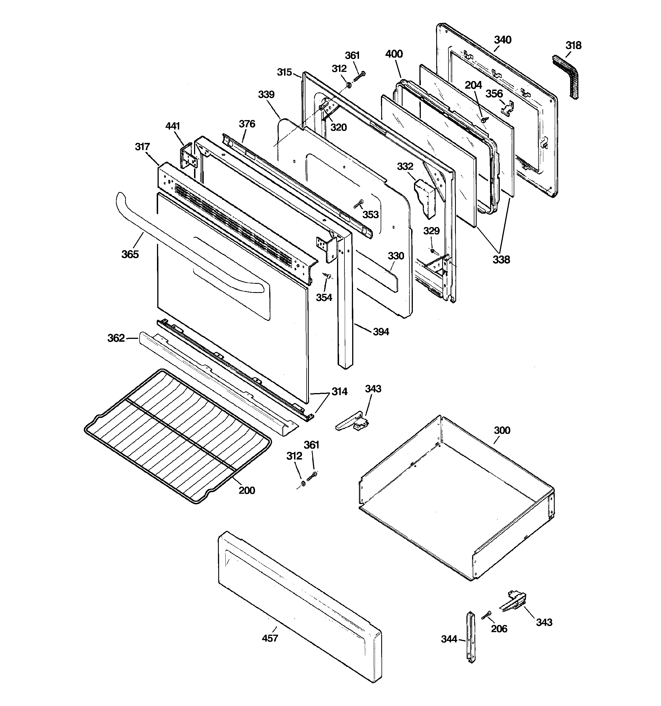 Door & drawer parts