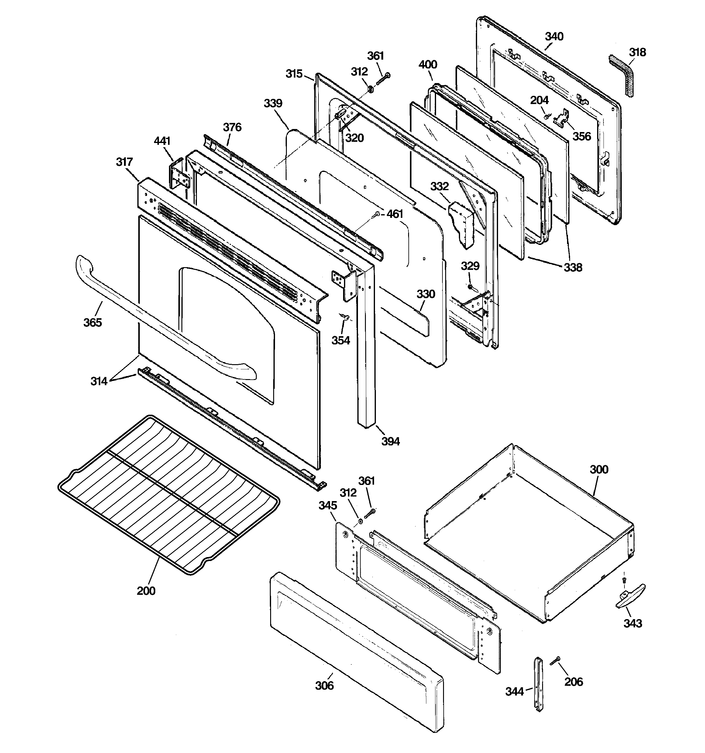 Door & drawer parts