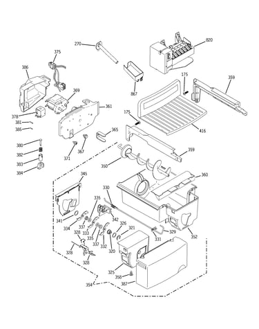 Ice maker & dispenser