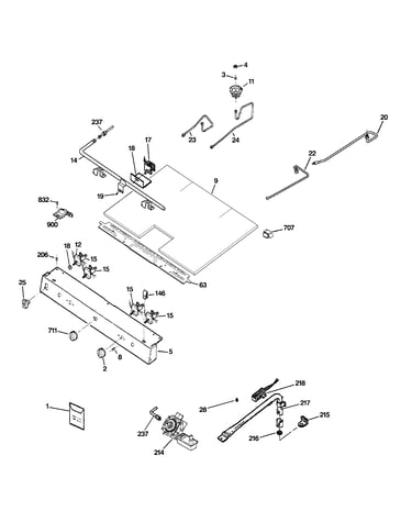 Gas & burner parts