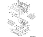 GE CGS980SEM7SS door & drawer parts diagram