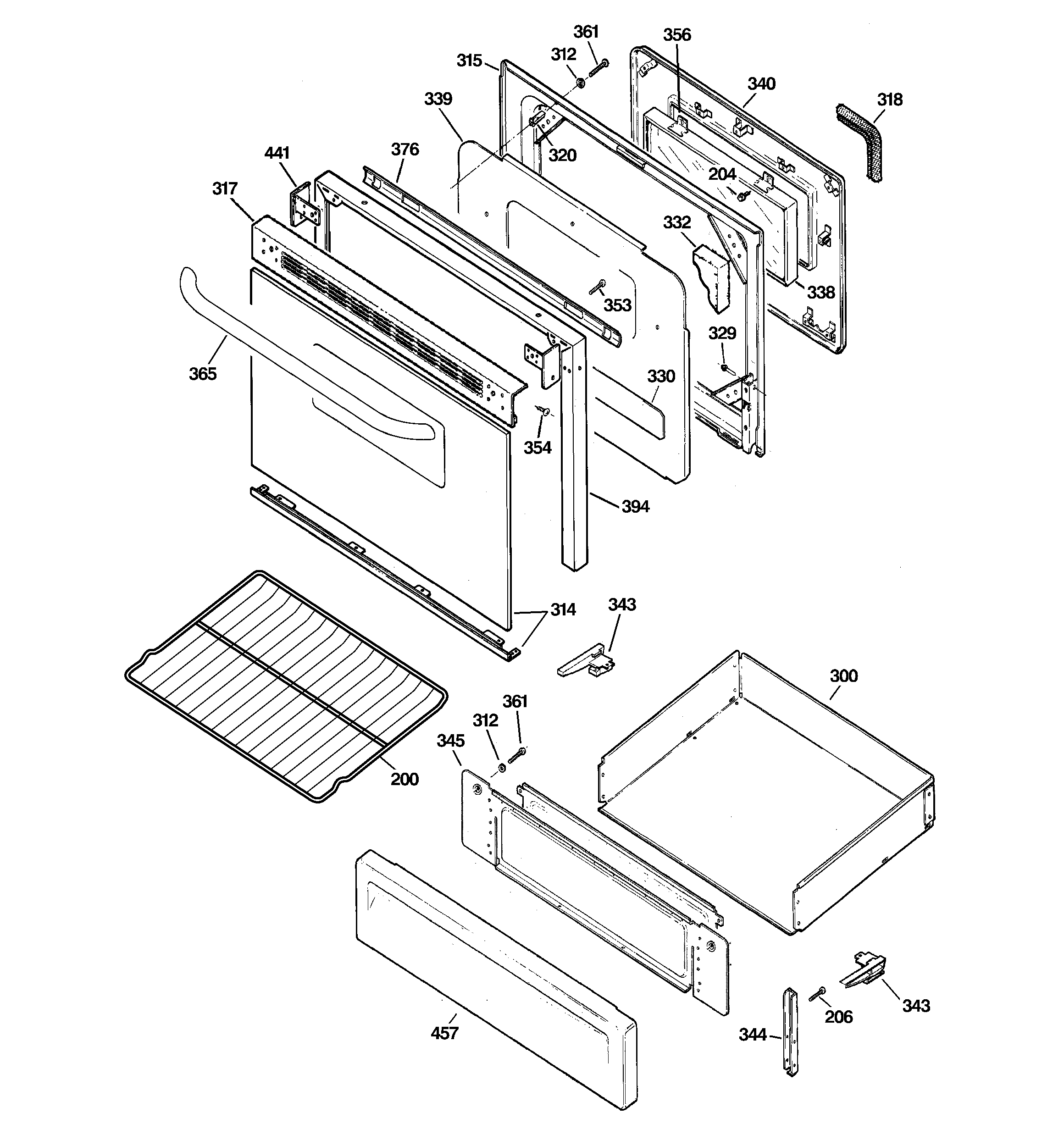 Door & drawer parts