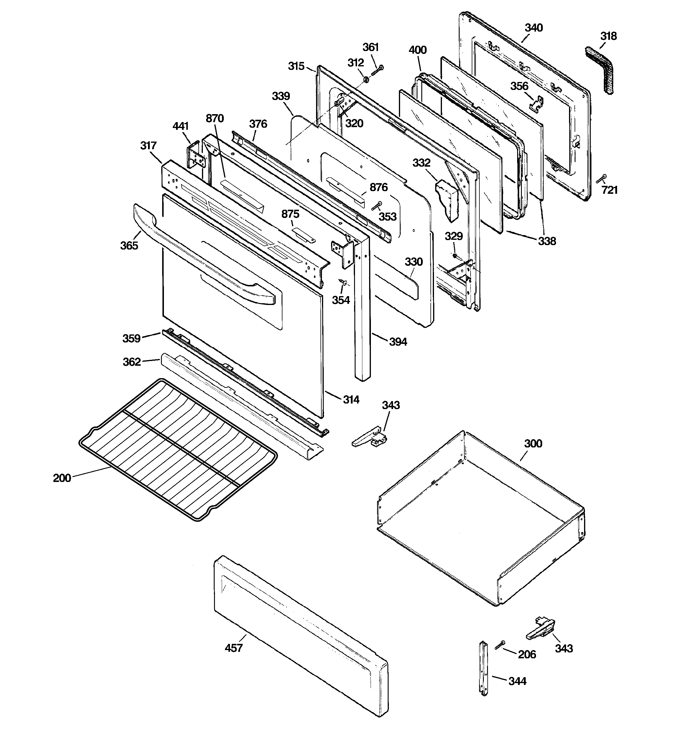 Door & drawer parts