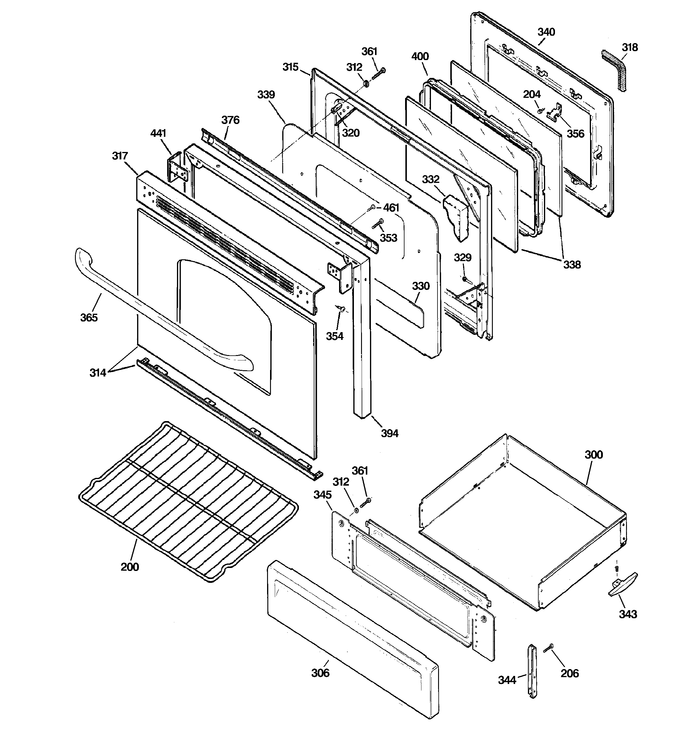Door & drawer parts
