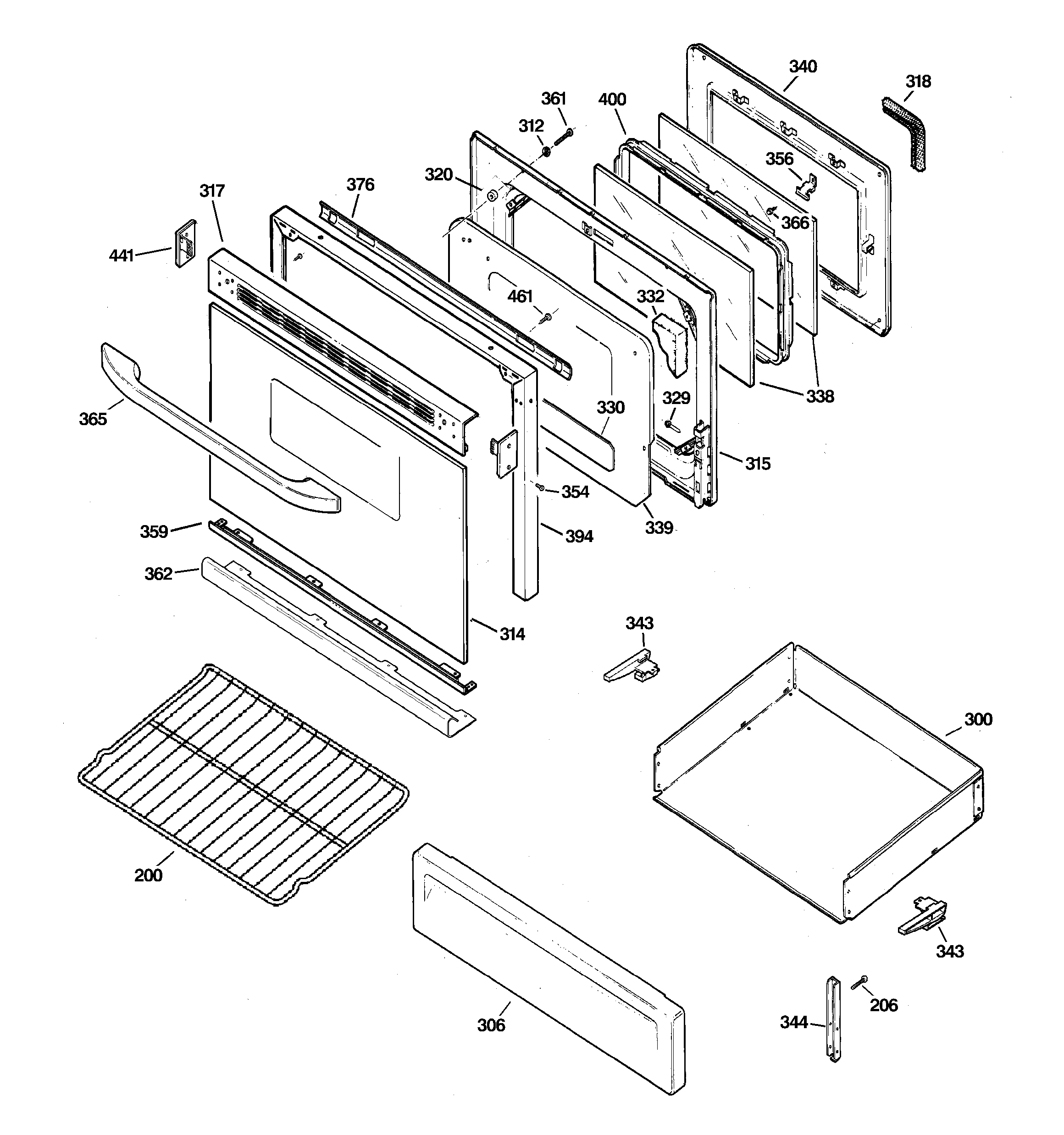 Door & drawer parts
