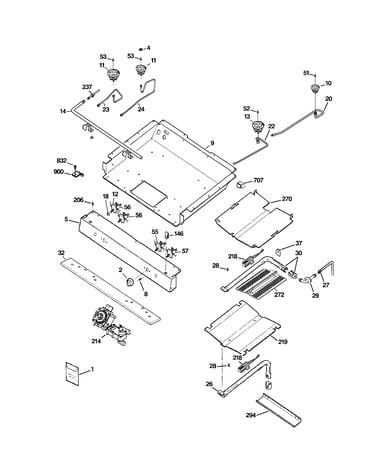 Gas & burner parts