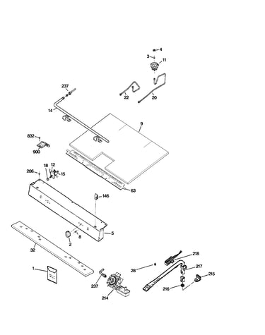 Gas & burner parts